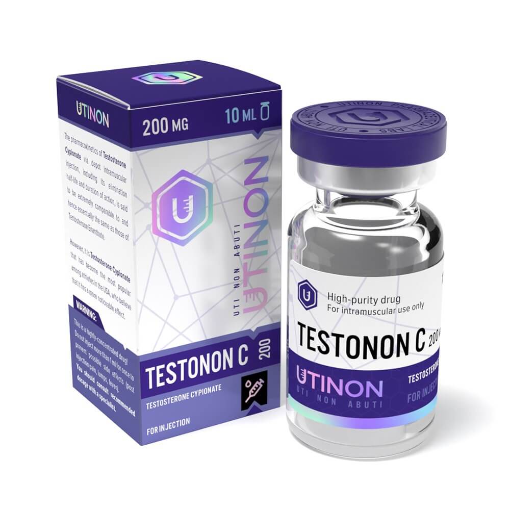 Testonon C - Cipionato de Testosterona 200 mg/ml 10ml - UTINON