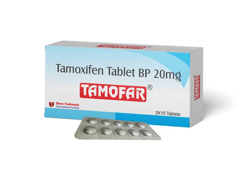 TAMOFAR - Tamoxifeno 20mg (30 comprimidos) - Shree Venkatesh
