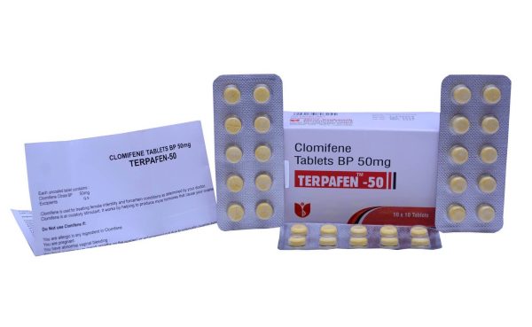 TERPAFEN - Citrato de Clomifeno 50mg (100 comprimidos) - Shree Venkatesh