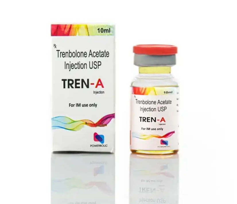 TREN A 10 ML - Acetato de Trenbolona USP 100mg - POWERBOLIC