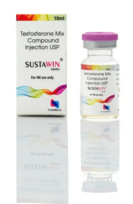 SUSTAWIN 10 ML - Mistura de Testosterona Composta - POWERBOLIC