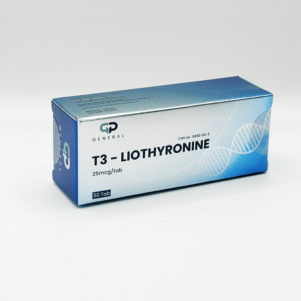 Liothyronine 0.025mg 50tabs - General-Pharma