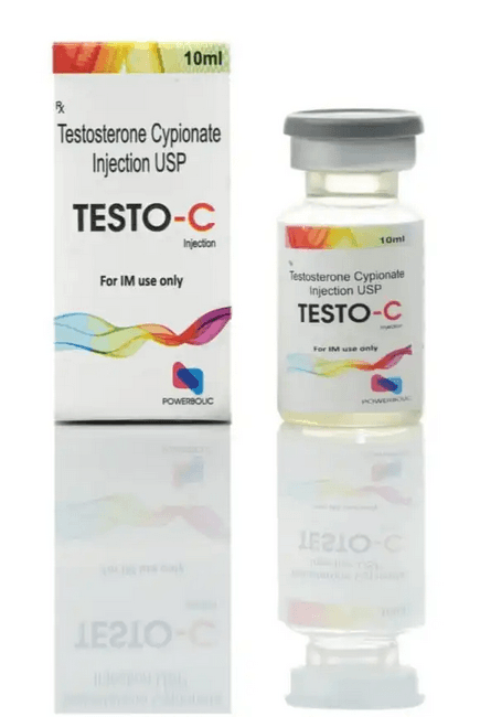 TESTO C 10 ML - Cipionato de Testosterona USP 250mg - POWERBOLIC