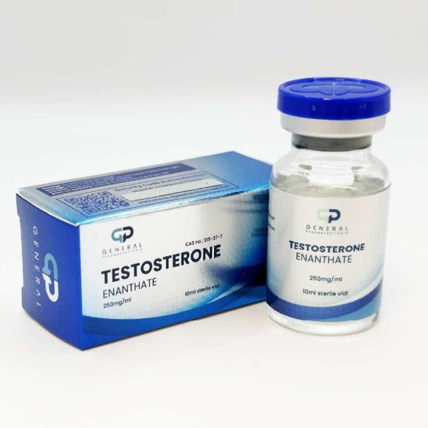 Enantato de Testosterona 250mg 10ml - General-Pharma