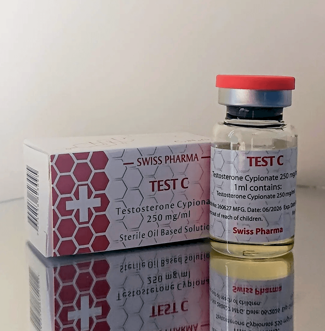 Testosterone Cypionate 250mg/ml 10ml - Swiss-Pharma