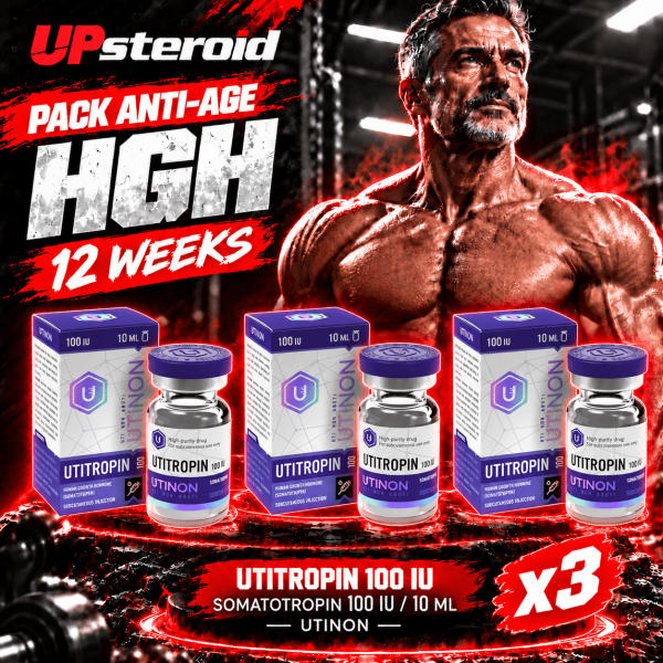 Pack HGH Anti-Age - 12 semaines - UTINON