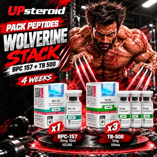 Pack Peptides Wolverine Stack (BPC 157 + TB 500) 4 semaines - Hilma