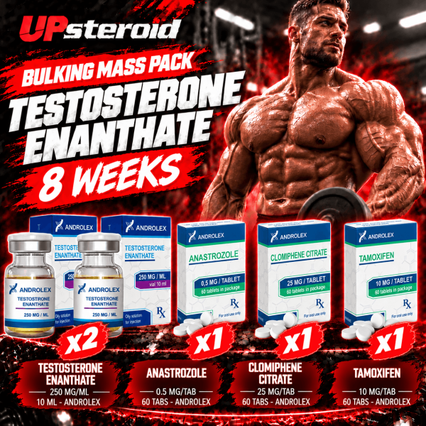Pack Prise de Masse - ANDROLEX - Testostérone Enanthate