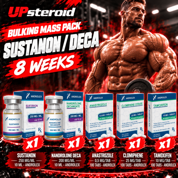 Pack Prise de Masse - Classique - ANDROLEX - Sustanon / Deca